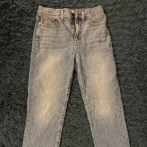 Madewell High Rise Ankle Jeans